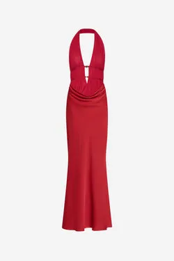 THE CELINE SATIN DRESS