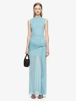 ANYA MAXI DRESS - BERMUDA BLUE