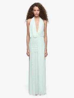 WREN DRAPE MAXI DRESS - SPEARMINT