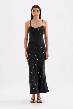 DELPHI CUPRO MAXI DRESS