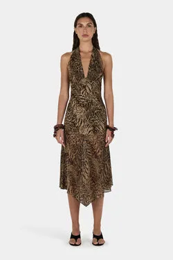 Saffron Midi Dress Sirocco