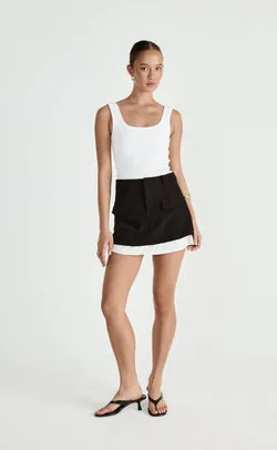 Scarlette Mini Skirt (Black)