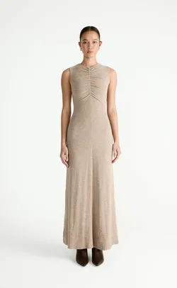 Cosmia Maxi Dress (Stone)