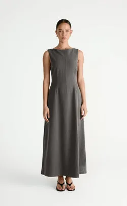 Flux Maxi Dress (Grey)