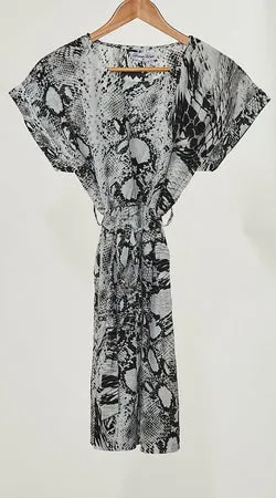 Snake Print Dress