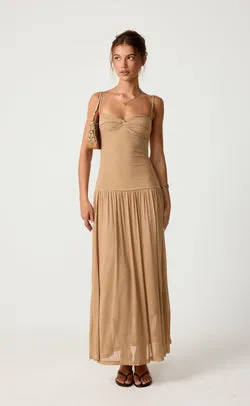 Seduce Maxi Dress (Nude)