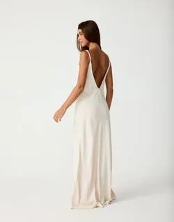 Thea Maxi Dress (Natural)