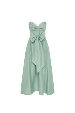 Serenity Strapless Midi Dress