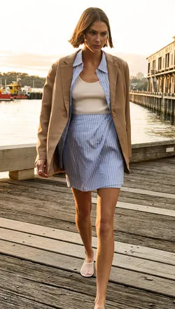 Ayra Wrap Mini Skirt