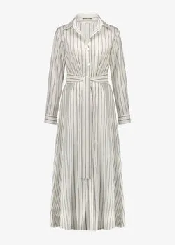 Sirena Dress Ivory Stripe