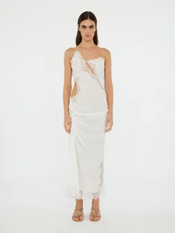 Crimped Lace Cami Dress