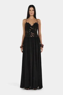 Stephanie Maxi Dress Black