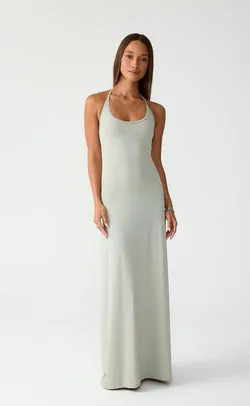 Stevie Maxi Dress (Light Smoke)