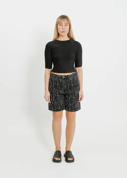 Carson Denim Short / Onyx