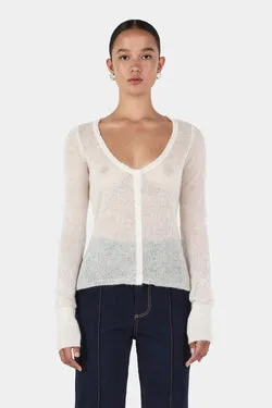 Sylvie Knit Top Ivory