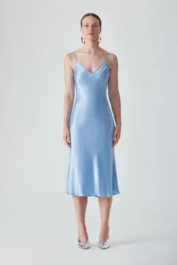 MASTANI SLIP DRESS-RIVER