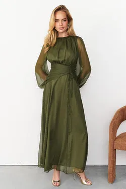 Sabine Maxi Dress - Olive