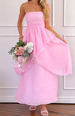 Sadie Pink Maxi Dress