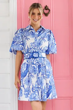 Sarita Dress - Blue