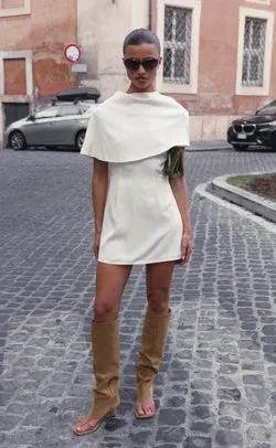 Avani Mini Dress (Cream)