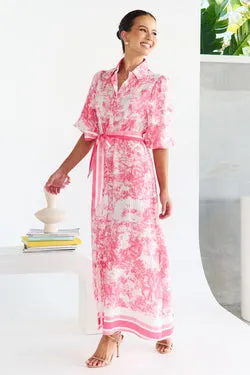 Serafina Dress - Pink - EXCLUSIVE