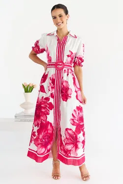 Sienna Maxi Dress - Ruby - FINAL SALE