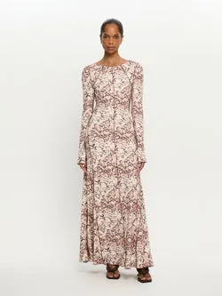 Simone Jersey Maxi Dress