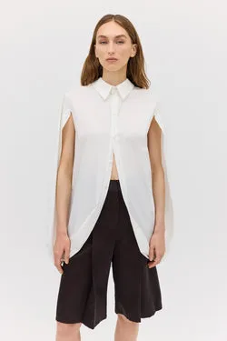 WHITE SHIRTING ABANDON SHIRT