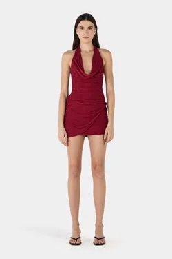 Elowen Mini Skirt Cherry