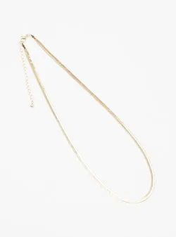 4MM HERRINGBONE CHAIN NECKLACE