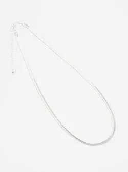 4MM HERRINGBONE CHAIN NECKLACE