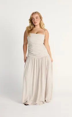 Reese Maxi Dress (Latte)