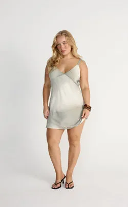 Adrina Mini Dress (Sage)