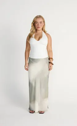 Adrina Maxi Skirt (Sage)
