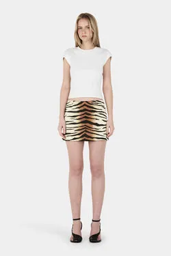 Teller Mini Skirt Tiger