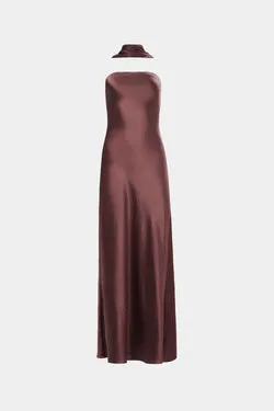 THE LILIA SATIN DRESS