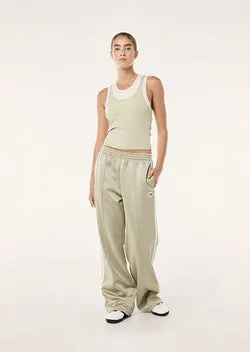 TRICOT TRACKPANT IN BISCUIT