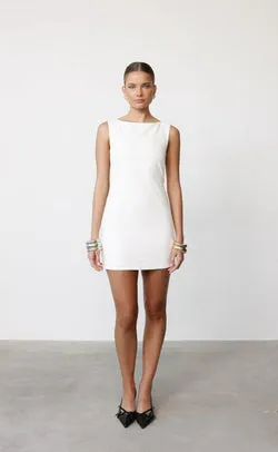 Danica Mini Dress (White)