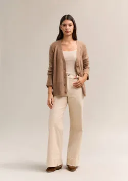 Jess Cardigan Nutmeg Marle