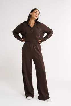 Percy Track Pant Espresso - Final Sale