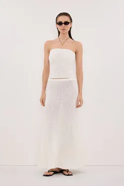 ALTHEA OFF WHITE MAXI SKIRT