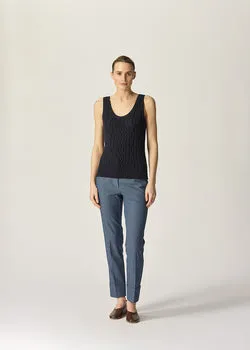 Ariana Tank Indigo
