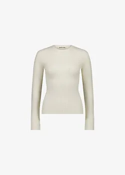 Tarryn Knit Top Ivory