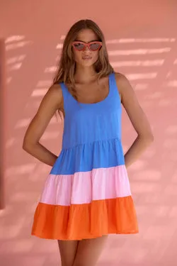 Winifred Mini Dress In Sundae