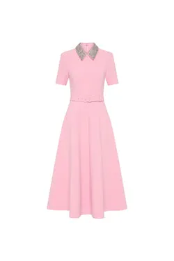 Xena Short Sleeve Midi Dress