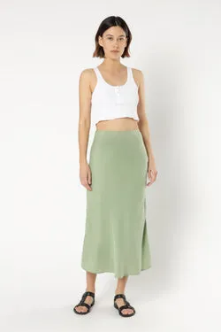 ESME CUPRO MIDI SKIRT