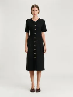 MILANO BUTTON THROUGH DRESS