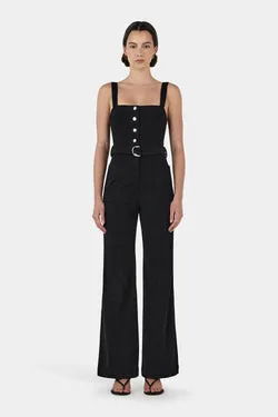 Ziggy Corduroy Jumpsuit Black