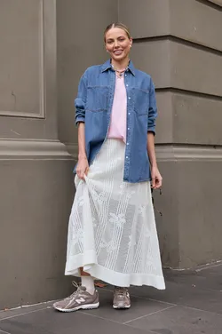 Iris Skirt - Cream