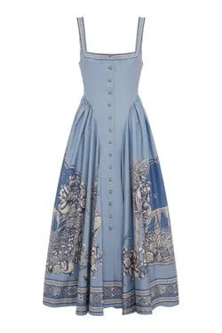 VILLA ROMANTICA MIDI DRESS - RENT